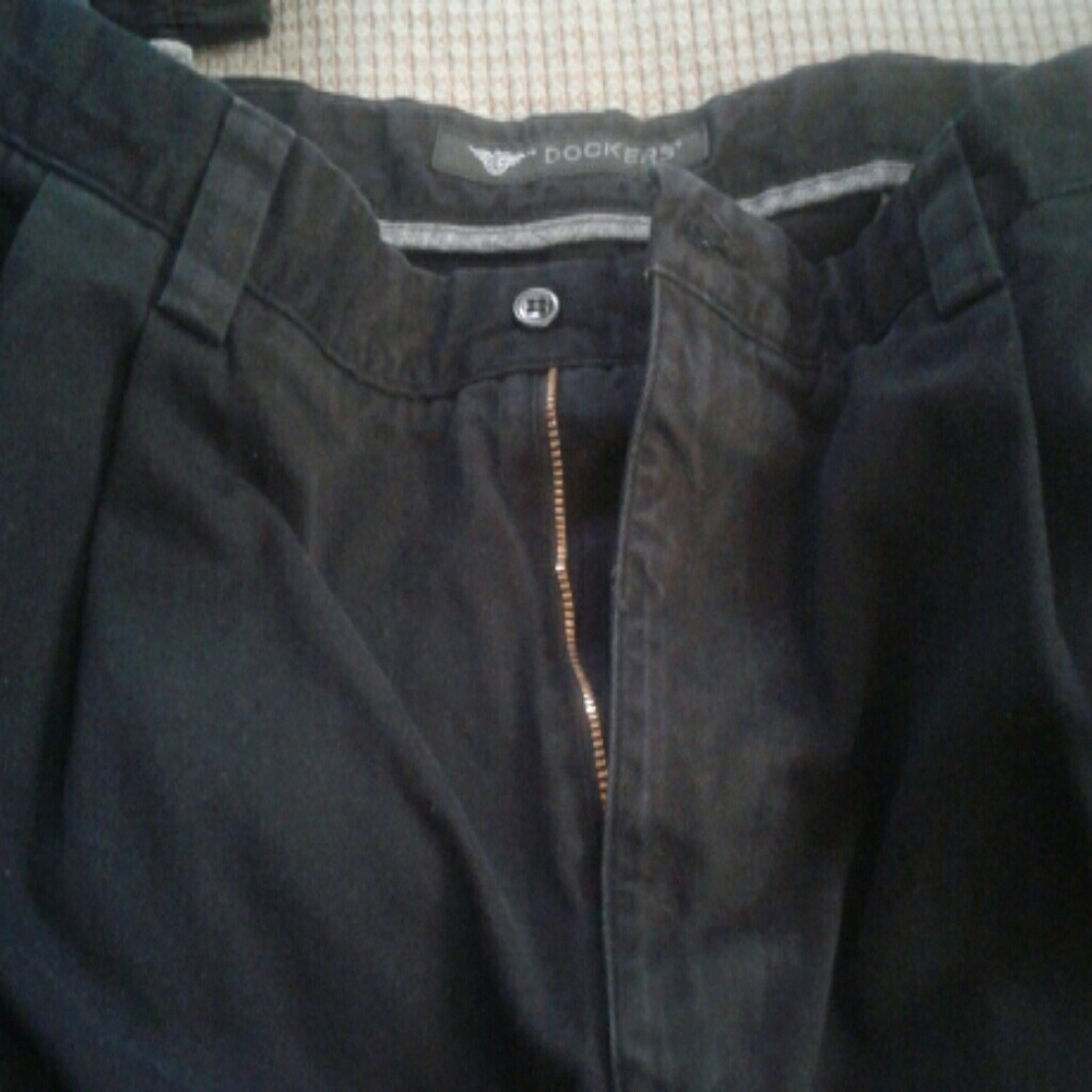 mens docker dress pant